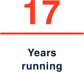 17 years running